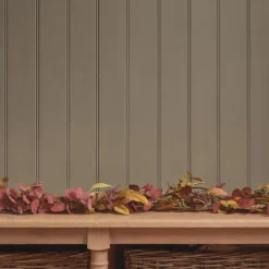 Herbstdeko-Set aus beleuchtetem Kranz & Girlande mit Laub