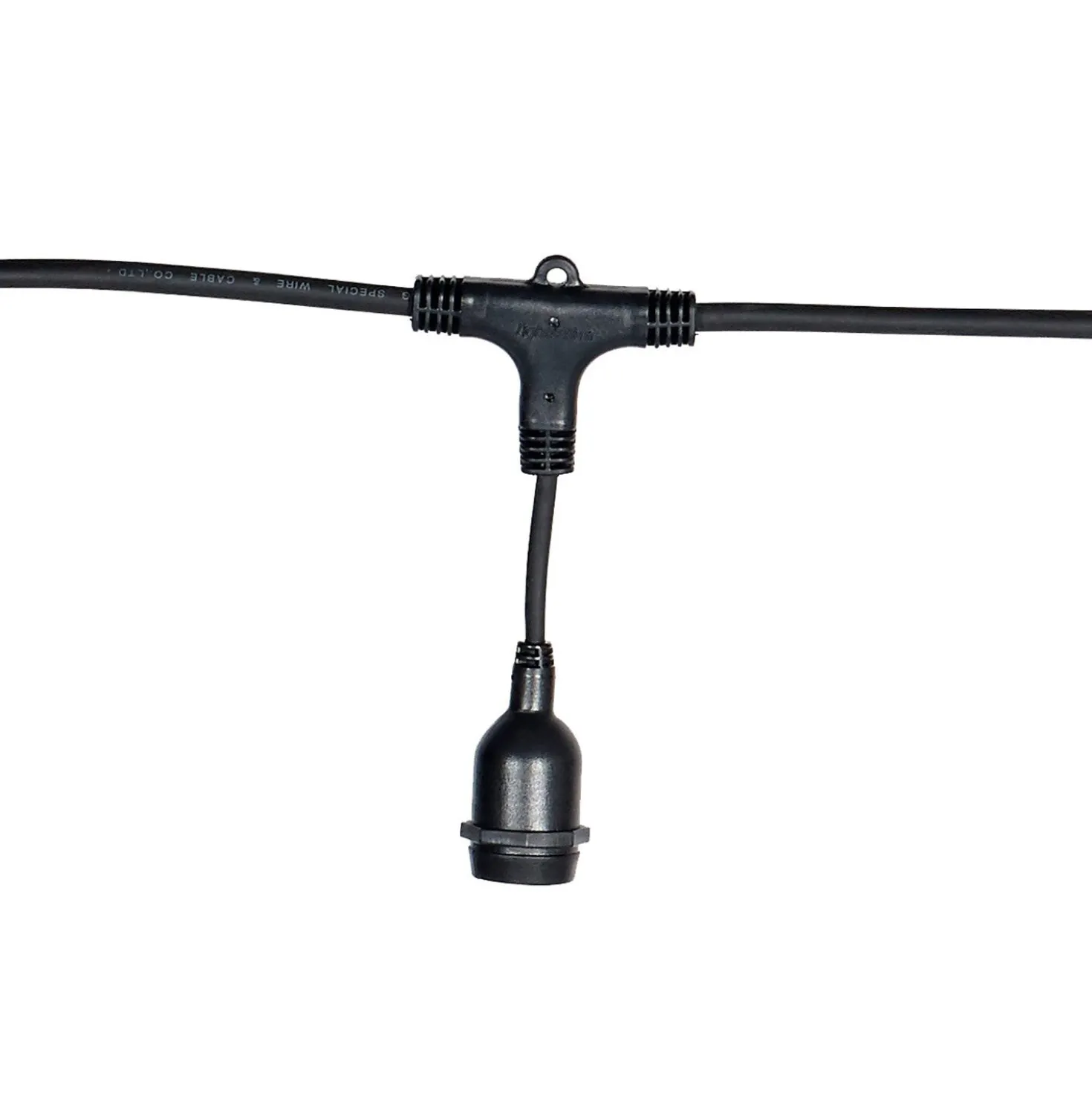 Ingenious Connect 5m Strang mit 10 x E27 Fassungen & variierenden Tiefen koppelbar