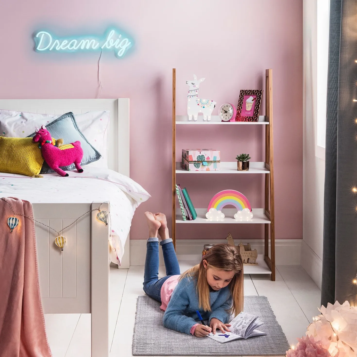 Lama Wandlampe Kinderzimmer