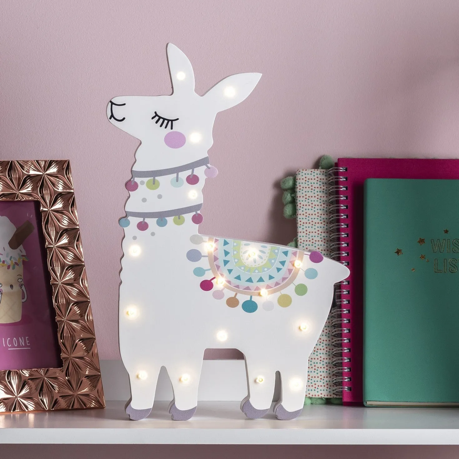 Lama Wandlampe Kinderzimmer
