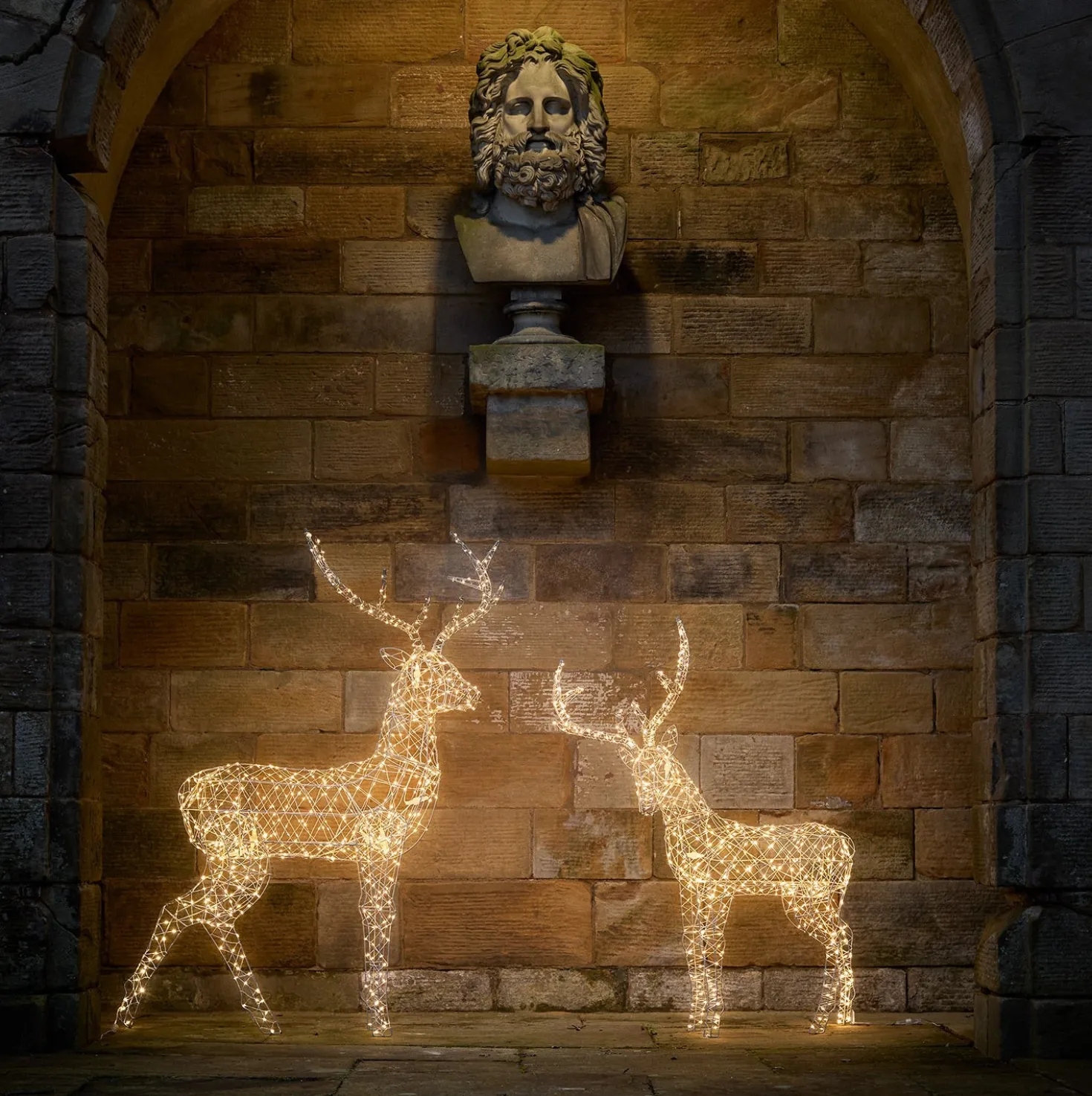 LED-Rentier Hirsch XL Duchy