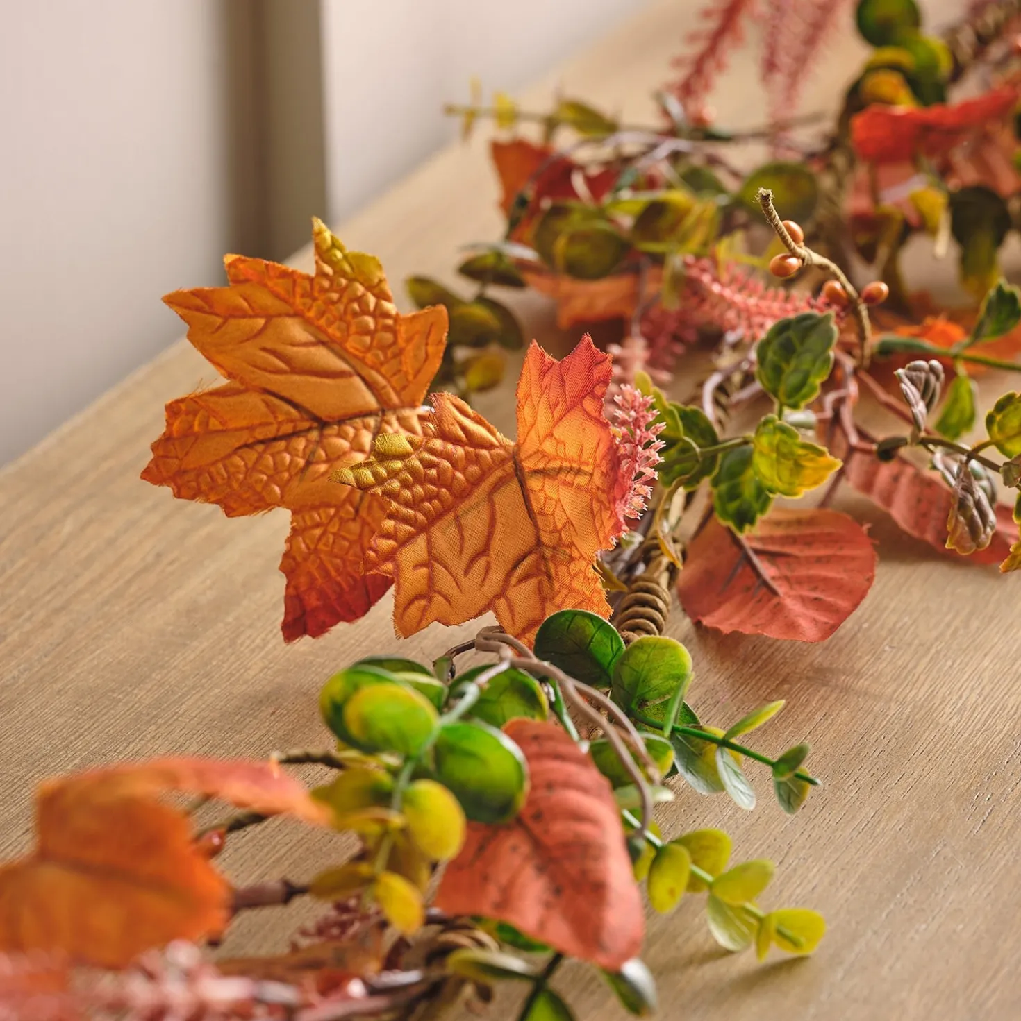 1,5m Herbstgirlande Ahornblätter