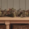 2m Herbst- und Wintergirlande mit Beleuchtung