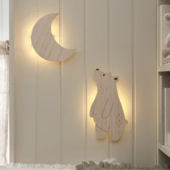 Mond Wandlicht fürs Kinderzimmer mit Fernbedienung & Timer