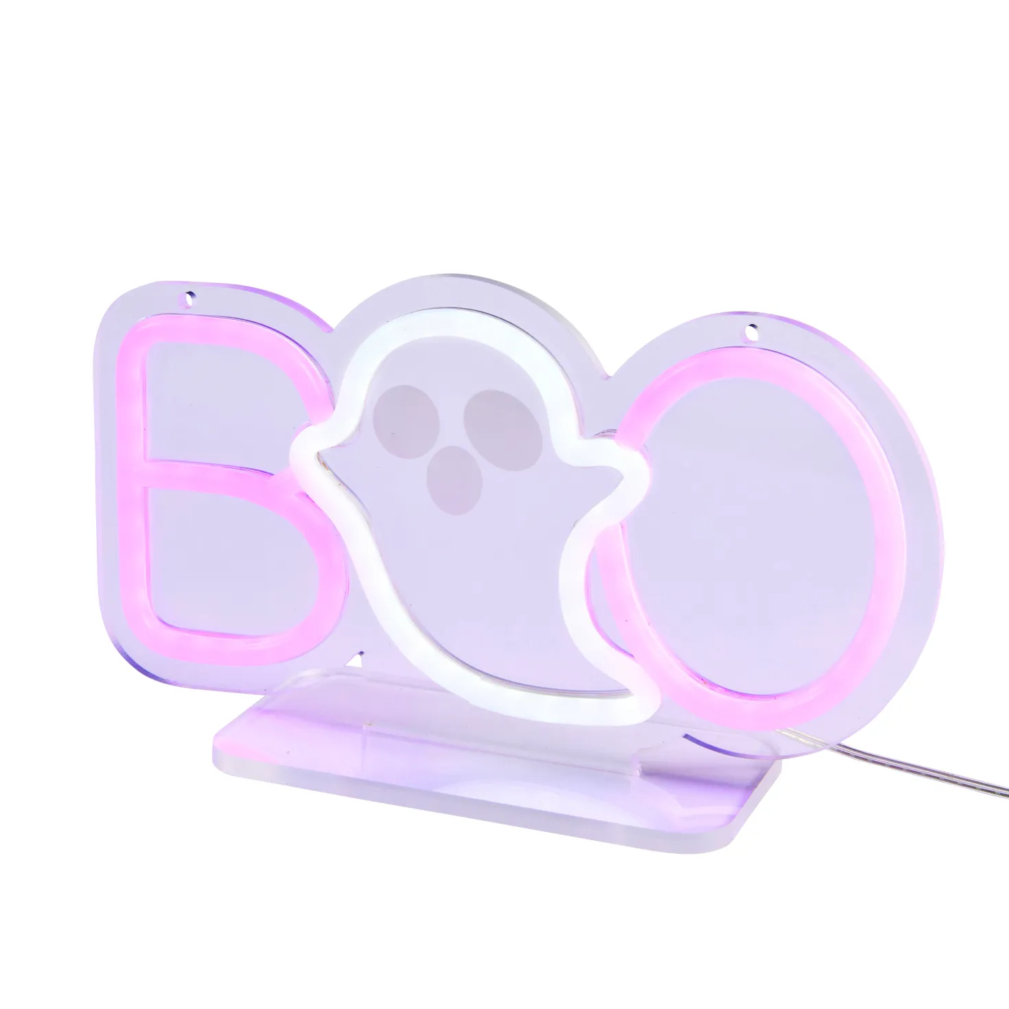 Neon Tischlampe Boo