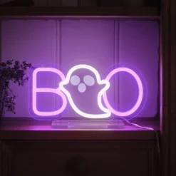 Neon Tischlampe Boo