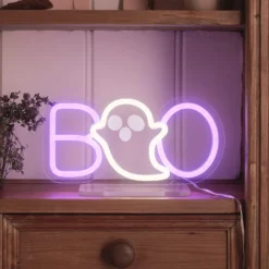 Neon Tischlampe Boo
