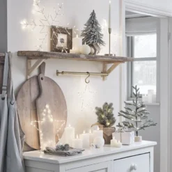 Osby LED Schneeflocke Fensterdeko Weihnachten