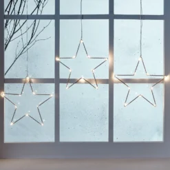 Osby LED Stern Fensterdeko 3er Set