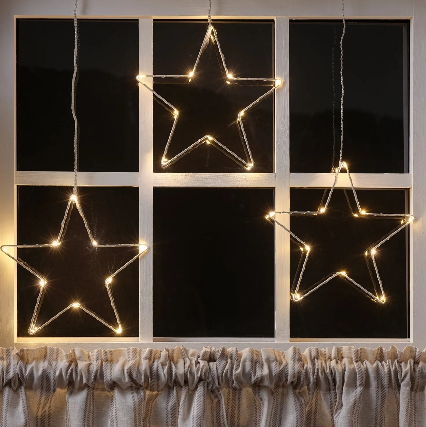 Osby LED Stern Fensterdeko 3er Set