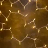 Pro Connect 5m 50er LED Lichterkette warmweiß koppelbar weißes Kabel IP67
