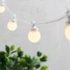 Pro Connect 135m 270er Party Lichterkette warmweiß koppelbar weißes Kabel