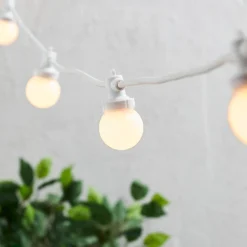 Pro Connect 115m 230er Party Lichterkette warmweiß koppelbar weißes Kabel