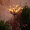 Solar-Gartenstecker Pusteblume mit 25 warmweißen LEDs