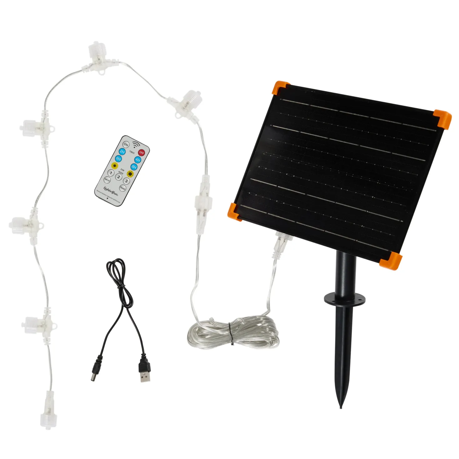 Solar-LED‑Rentier Hirschkuh L Studley