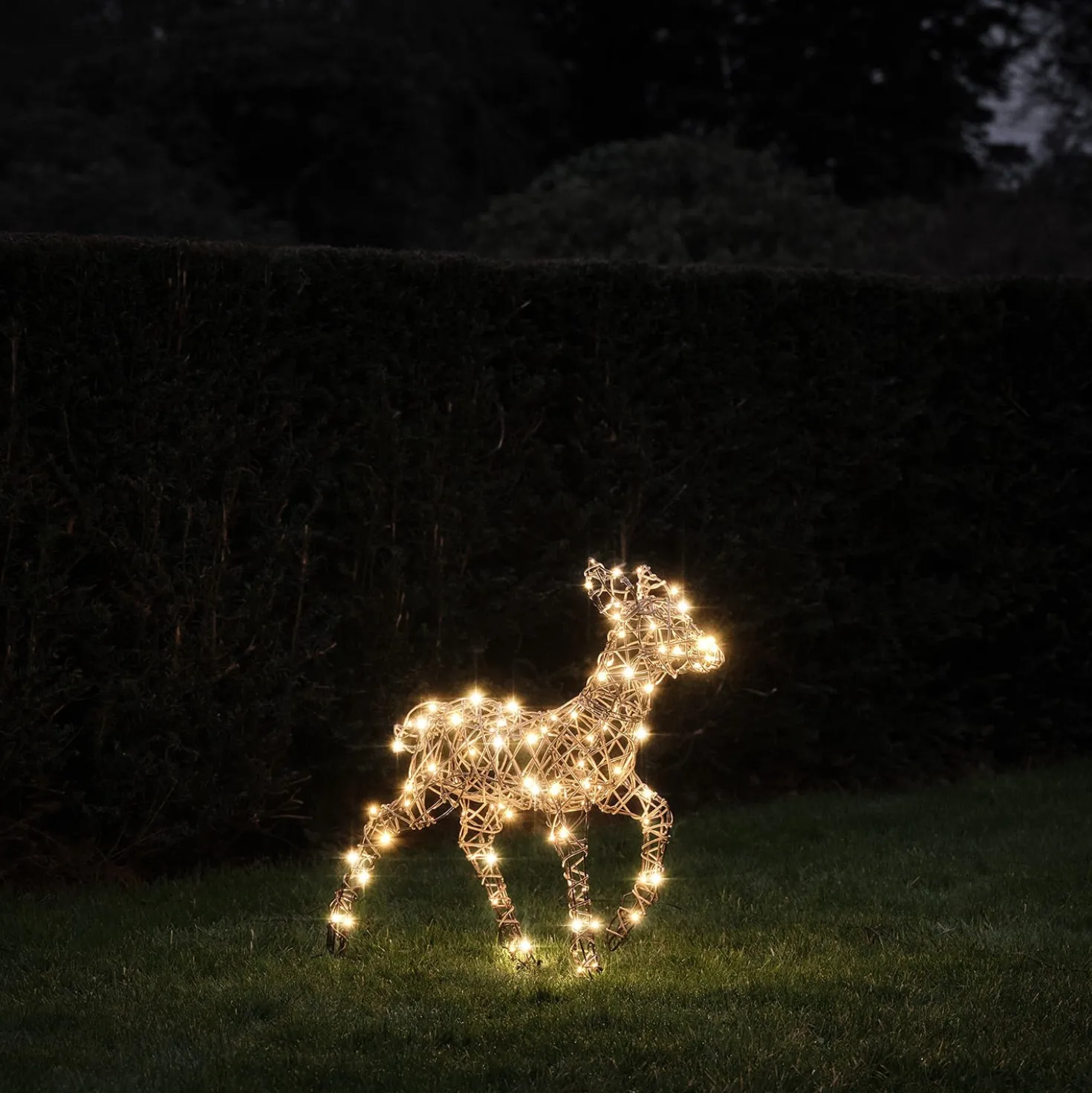 Solar-LED-Rentier Rehkitz L Studley