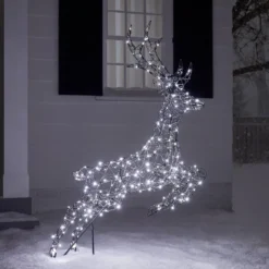 Springendes LED-Rentier Hirsch L Harlow