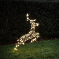 Springendes LED-Rentier Hirsch M Harlow
