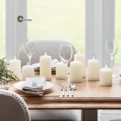 TruGlow® LED Kerze Echtwachs 10cm