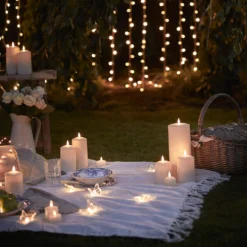 TruGlow® LED Outdoor Kerze 12,5cm