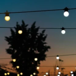 Twinkly 10m smarte Party Lichterkette orange und weiß mit 20 LEDs