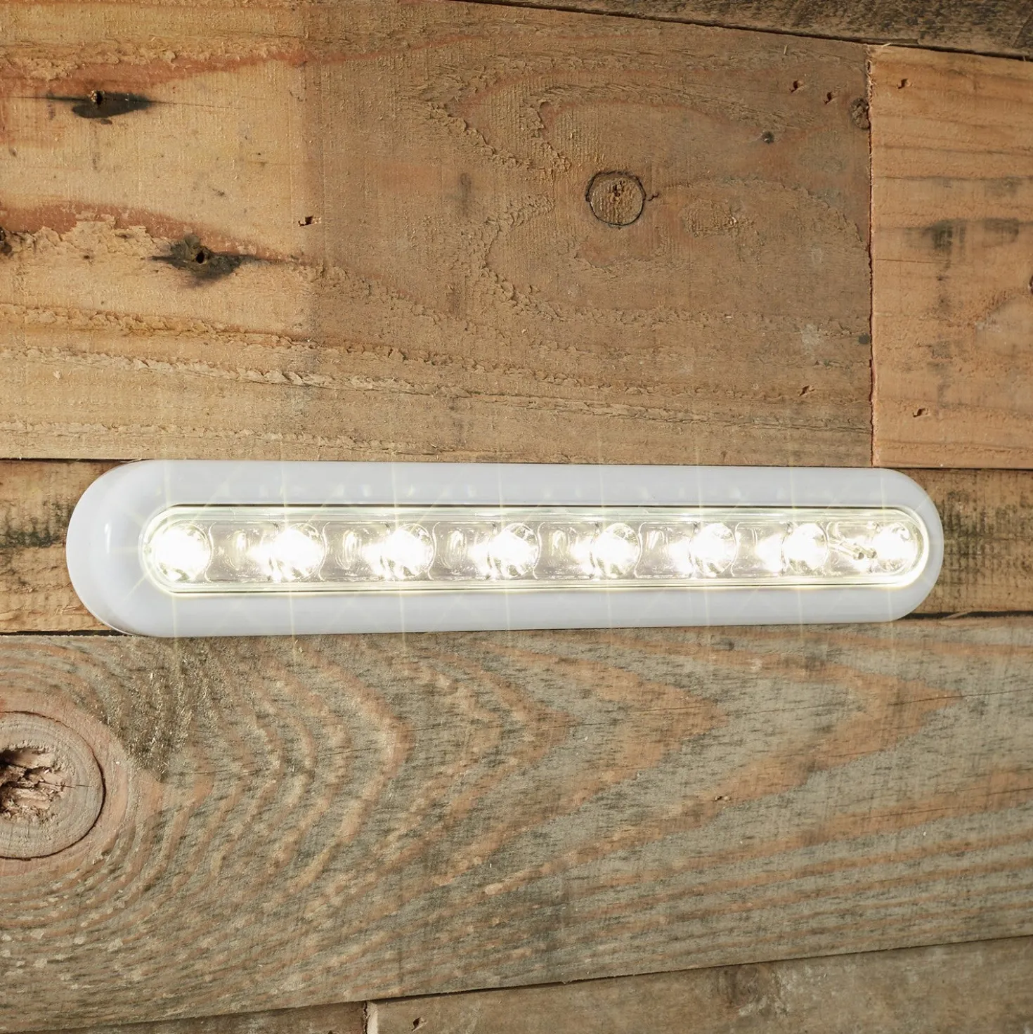 Warmweiße LED Schrankbeleuchtung Touch Leuchtleiste 28cm