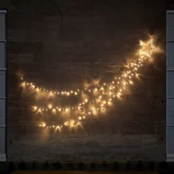 Weihnachtsdeko außen Bicolor LED Sternschnuppe