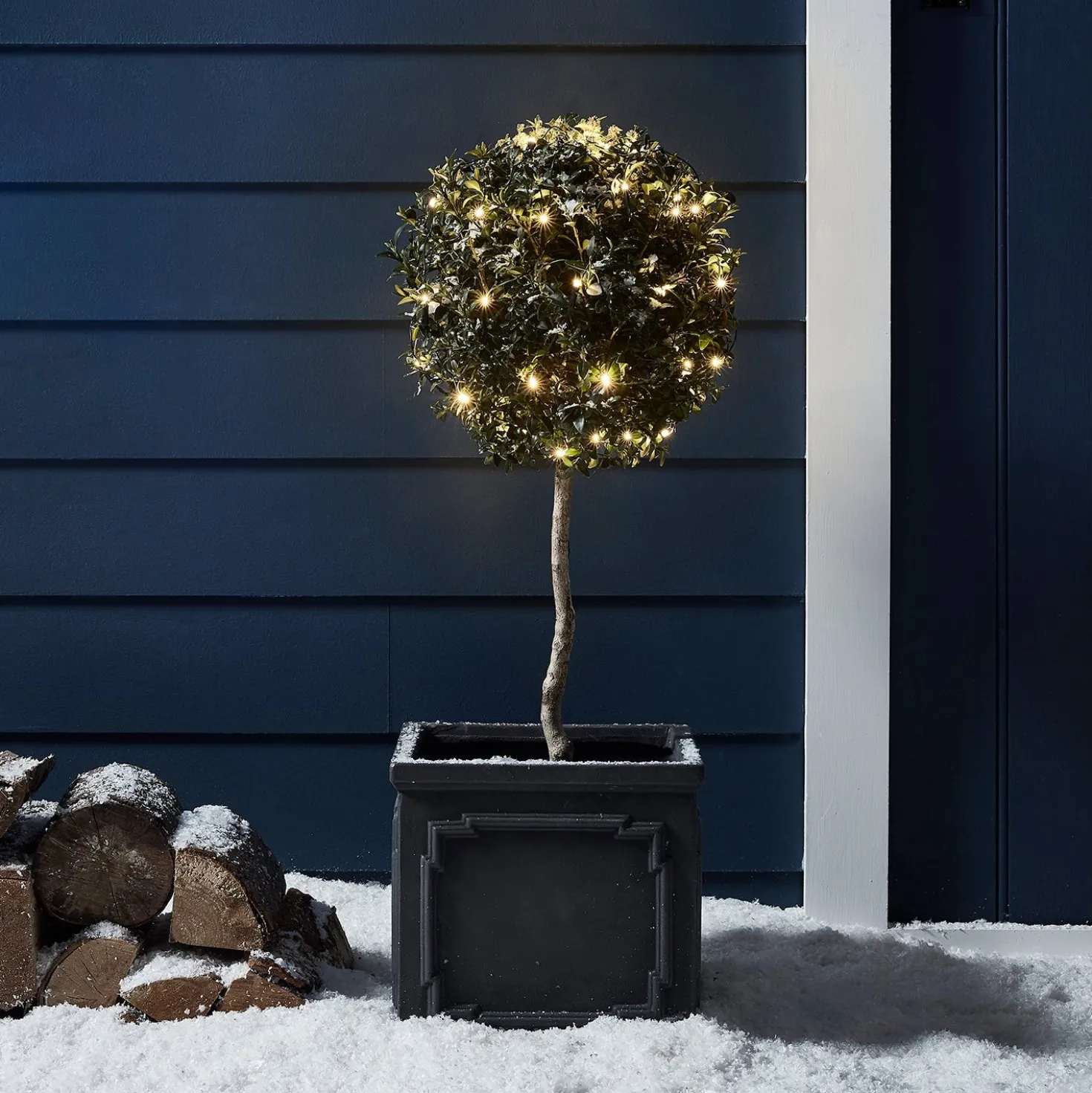 2x 50er LED Lichterkette warmweiß batteriebetrieben
