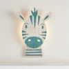 Zebra Wandlampe Kinderzimmer